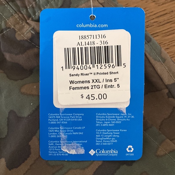 NWT Sandy River™ II Printed Short
Womens XXL - Picture 4 of 5